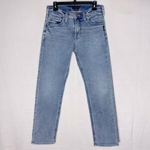 Silver Jeans Light Wash Super Soft Eddie Relaxed Fit Jeans 29